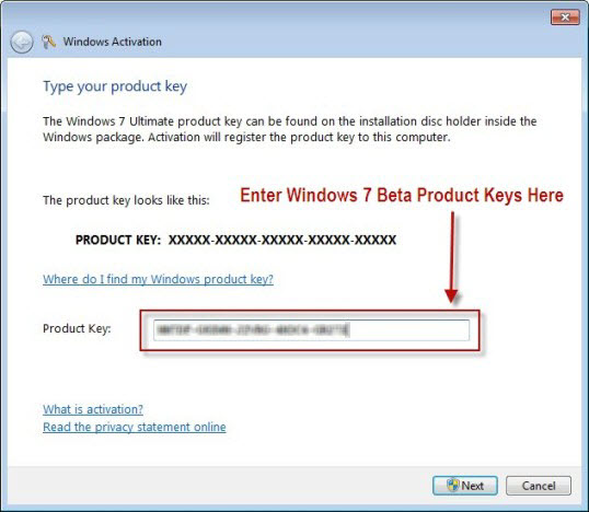 online windows 7 product key generator